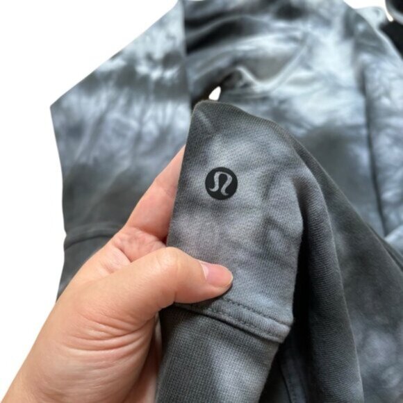 Lululemon All Yours Hoodie Earth Dye Earth Dye Stone Size 10 - Picture 5 of 5